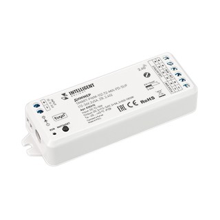 INTELLIGENT ARLIGHT Диммер SMART-PWM-102-72-MIX-PD-SUF (12-36V, 2x5A, ZB, 2.4G) (IARL, Пластик)