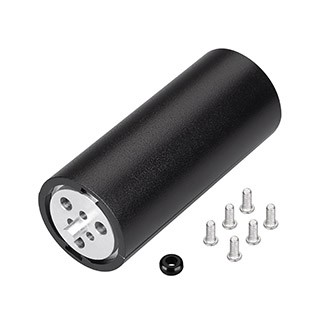 Соединитель профиля ROUND-D36-360-180 BLACK (Arlight, Алюминий)