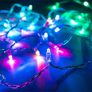 Светодиодная гирлянда ARD-STRING-CLASSIC-15000-CLEAR-100LED-LIVE RGB-SPI (12V, 53W) (Ardecoled, IP65)