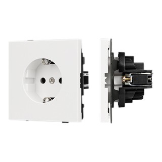 Механизм электрической розетки SCT-TENDO-MEU1-SFPL-WH (230V, 16A) (Arlight, Матовый белый)