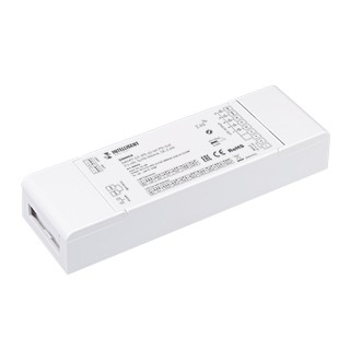 INTELLIGENT ARLIGHT Диммер SMART-CC-205-62-SH-PD-SUF (12-48V, 5x150-500mA, ZB, 2.4G) (IARL, IP20 Пластик, 5 лет)