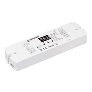 INTELLIGENT ARLIGHT Контроллер SMART-SPI-302-82-2G-SH-PS-SUF (5-24V, 2.4G) (IARL, IP20 Пластик, 5 лет)