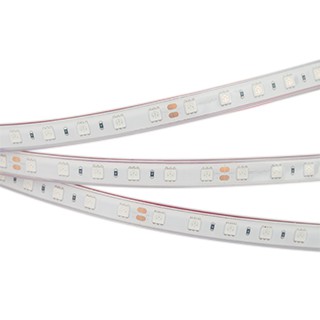 Лента герметичная RTW-PFS-B60-13mm 24V Yellow (14.4 W/m, IP68, 5060, 5m) (Arlight, 14.4 Вт/м, IP68)