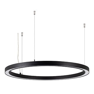 Светильник SP-CIRCLE-HANG-O3535-D1200-75W Day4000 (RAL9005, 120 deg, 230V) IP40 LED (Arlight, Алюминий)