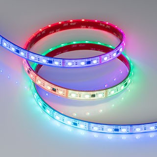 Лента герметичная DMX-PFS-B60-12mm 12V RGB-PX3 (14 W/m, IP68, 5060, 5m) (Arlight, -)