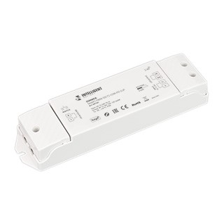INTELLIGENT ARLIGHT Диммер SMART-PWM-102-72-CDW-PD-SUF (12-36V, 2x5A, ZB, 2.4G) (IARL, IP20 Пластик, 5 лет)