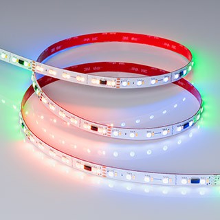 Лента SPI-BA120-12mm 24V RGBW-White-PX6-BPT (16 W/m, IP20, 5060/2835, 5m) (Arlight, бегущий огонь)