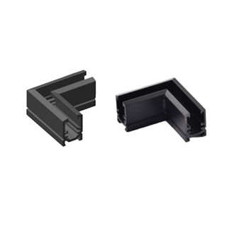 Коннектор угловой MAG-MICROCOSM-CON-L90 (BK) (Arlight, IP20 Металл, 3 года)