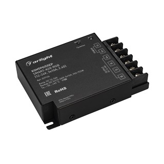 Контроллер SMART-K28-RGB (12-24V, 3x10A, 2.4G) (Arlight, IP20 Металл, 5 лет)