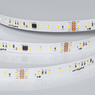 Лента DMX-A96-12mm 24V Warm3000-PX12 (14 W/m, IP20, 5m) (Arlight, CRI>90)