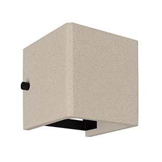 Светильник LGD-PERAN-WALL-S120x120-6W Warm3000 (WH, 0-80 deg, 230V) (Arlight, IP65 Бетон, 3 года)