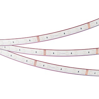 Лента герметичная RTW-PFS-B60-13mm 24V RGB (14.4 W/m, IP68, 5060, 5m) (Arlight, 14.4 Вт/м, IP68)