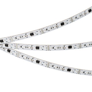 Лента SPI-A120-10mm 24V RGB-PX6-BPT (23 W/m, IP20, 2835, 5m) (Arlight, бегущий огонь)