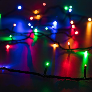 Светодиодная гирлянда ARD-STRING-HOME-5000-GREEN-50LED-LIVE RGB (230V, 3.5W) (Ardecoled, IP20)