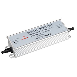 Блок питания ARPV-24250-A1 (24V, 10.4A, 250W) (Arlight, IP67 Металл, 3 года)