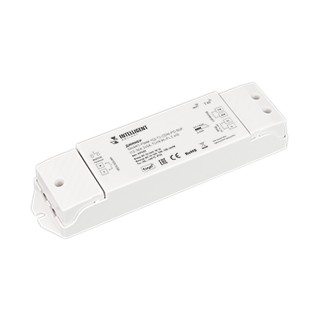 INTELLIGENT ARLIGHT Диммер SMART-PWM-102-72-CDW-PD-SUF (12-36V, 2x5A, TUYA Wi-Fi, 2.4G) (IARL, IP20 Пластик, 5 лет)