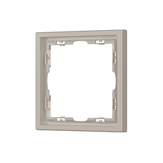 Рамка пластиковая FRM-NOBE-SFPL-1-CA (Arlight, Кашемир)