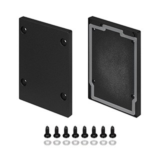 Заглушка IP-LINE-5475 BLACK глухая (Arlight, Металл)