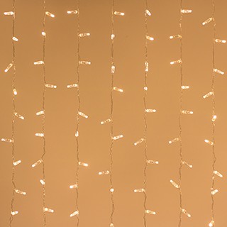 Светодиодная гирлянда ARD-CURTAIN-CLASSIC-2000x9000-CLEAR-2200LED Warm (230V, 120W) (Ardecoled, IP65)