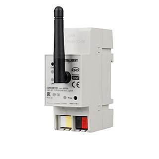INTELLIGENT ARLIGHT Конвертер KNX-301-72-TUYA-DIN (BUS, ZigBee) (IARL, IP20 Пластик, 2 года)