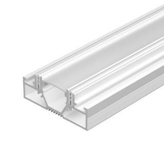 Профиль STRETCH-20-CEIL-D-CENTER-2000 WHITE (Arlight, Алюминий)