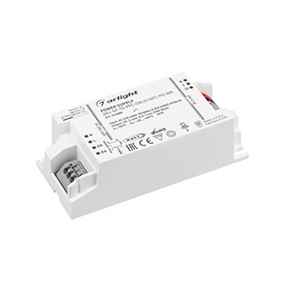 Блок питания ARJ-SP-53-PFC-DALI2-NFC-PD-WR (53W, 3-44V, 0.5-1.4A) (Arlight, IP20 Пластик, 5 лет)