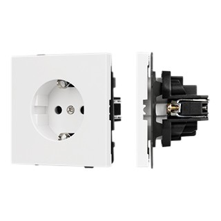 Механизм электрической розетки SCT-TENDO-MEU1-PL-WH (230V, 16A) (Arlight, Белый)