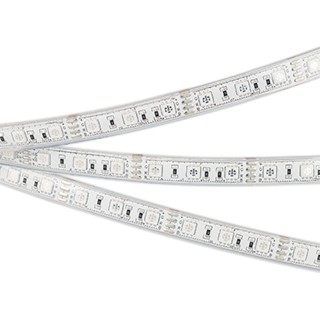 Лента герметичная RTW-PU-B60-12.5mm 12V RGB (14.4 W/m, IP68, Wire 2m, 5m) (Arlight, -)