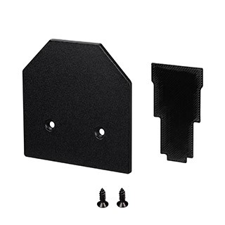 Заглушка MAG-ORIENT-CAP-2653-STR-G (BK) (Arlight, IP20 Металл, 3 года)