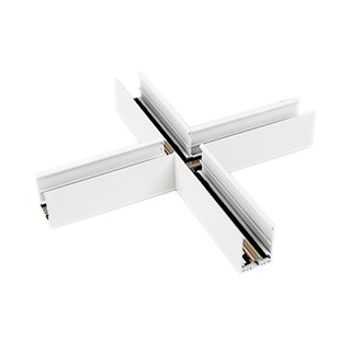 Коннектор крестовой MAG-CON-4563-X90 (WH) (Arlight, IP20 Металл, 5 лет)