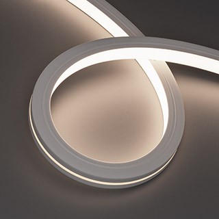 Лента герметичная MOONLIGHT-TOP-X280-20x20mm 24V Day4000 (10 W/m, IP67, 0,5m, wire x1) (Arlight, Образец)