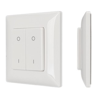 Панель SMART-P47-DIM-P-SUF (3V, 2 зоны, Knob, 2.4G) (Arlight, Пластик)