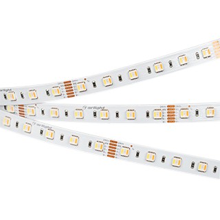 Лента RT-B60-12mm 24V RGBW-MIX-5-in-1 (20 W/m, IP20, 5060, 5m) (Arlight, Открытый)