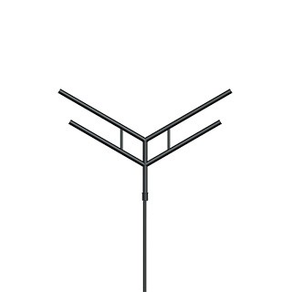 Кронштейн OXOR-SY4-3000x76-L1500 BLACK (Arlight, Сталь)