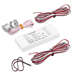 INTELLIGENT ARLIGHT Контроллер лестничный SMART-PWM-102-72-SH-PD-SUF (12-48V, 2x6A, SENS) (IARL, IP20 Пластик, 5 лет)