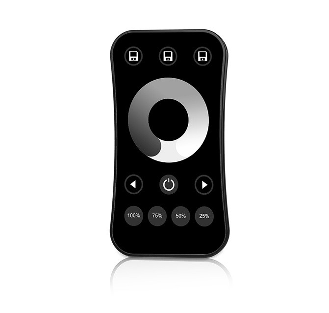 INTELLIGENT ARLIGHT Пульт SMART-801-52-1G-3SC-DIM Black (3V, 2.4G) (IARL, IP20 Пластик, 5 лет)