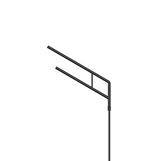 Кронштейн OXOR-SG2-1300x76-L1500 BLACK (Arlight, Сталь)