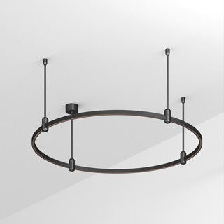 Основание ART-APRIORI-ROUND-ROD-400-R1000 (BK) (Arlight, IP20 Металл, 3 года)
