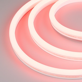 Лента герметичная WAVE-SIDE-A120-12x25mm 230V Red (12 W/m, IP67, 50m, wire x2) (Arlight, Грибовидная форма)