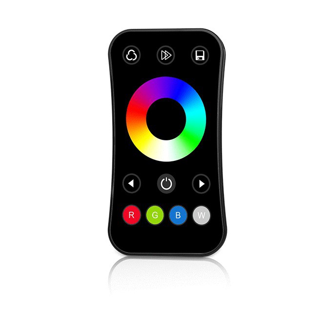 INTELLIGENT ARLIGHT Пульт SMART-801-52-1G-1SC-RGBW Black (3V, 2.4G) (IARL, IP20 Пластик, 5 лет)