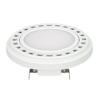 Лампа AR111-UNIT-G53-12W- Warm3000 (WH, 120 deg, 12V) (Arlight, Металл)