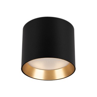 Светильник SP-BISCOTTO-R90-8W Warm3300-MIX (BK-GD, 80 deg, 230V) (Arlight, IP54 Металл, 5 лет)