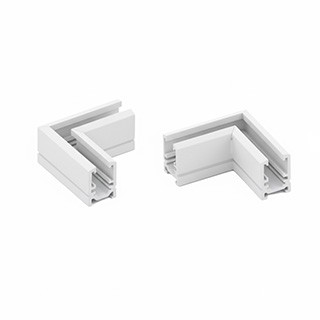 Коннектор угловой MAG-MICROCOSM-CON-L90 (WH) (Arlight, IP20 Металл, 3 года)