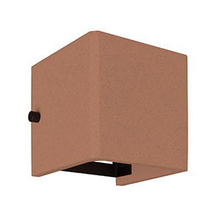 Светильник LGD-PERAN-WALL-S120x120-6W Warm3000 (Beige red, 0-80 deg, 230V) (Arlight, IP65 Бетон, 3 года)