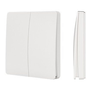 INTELLIGENT ARLIGHT Кнопочная панель KINETIC-801-22-2G-WP-SUF White (No battery, IP67, 433Mhz) (IARL, IP67 Пластик, 3 года)