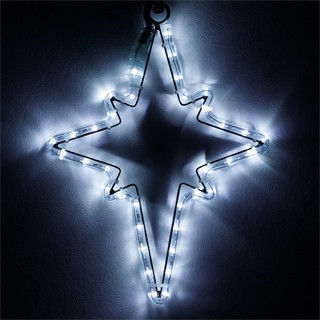 Фигура cветодиодная ARD-STAR-M3-380x250-36LED White (230V, 2.5W) (Ardecoled, IP65)