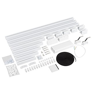 Карниз для штор с электроприводом ECK-IND-RF-4M (Arlight, IP20 Металл, 3 года)