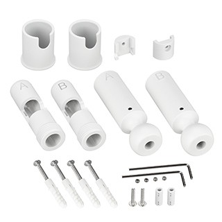 Крепление ARL-WAVE-1815-S-2-ENDCAP White (Arlight, Металл)