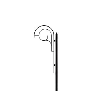 Кронштейн OXOR-SB2-1 BLACK (Arlight, Сталь)