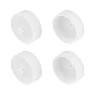 Заглушка WPH-FLEX-D40-360deg WHITE с отверстием (Arlight, Силикон)